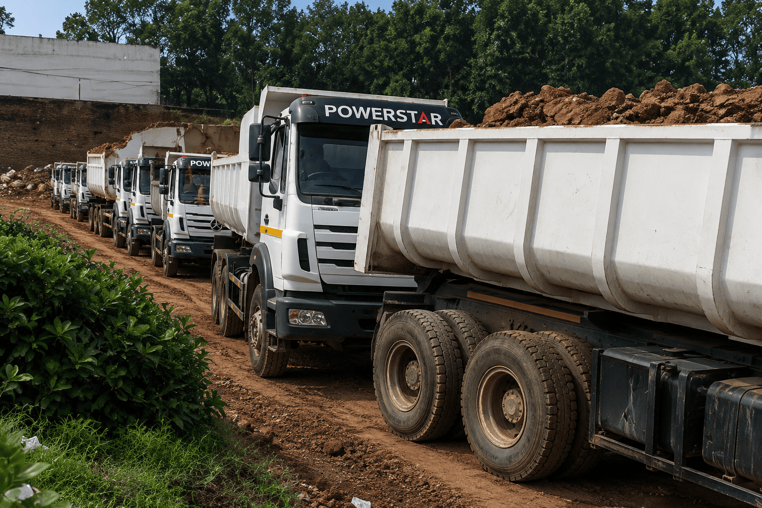 10 Cube Site Tipper (15 Ton)